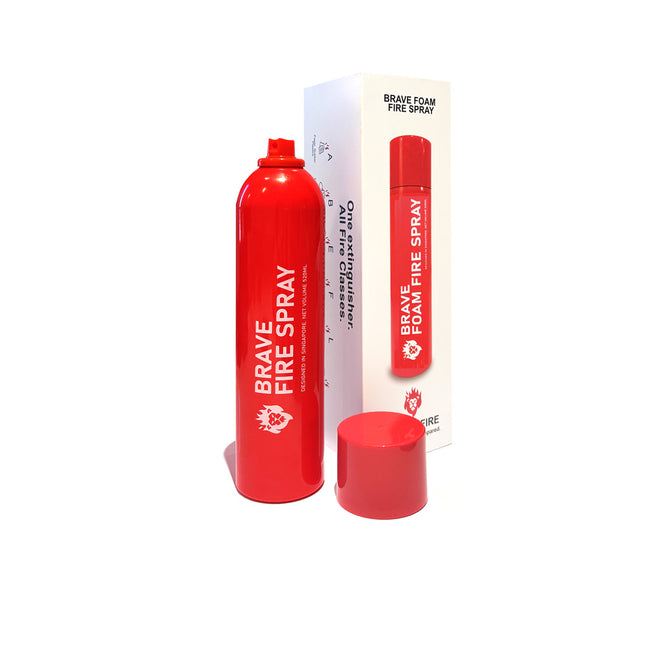 Brave Foam Fire Extinguisher 520ml