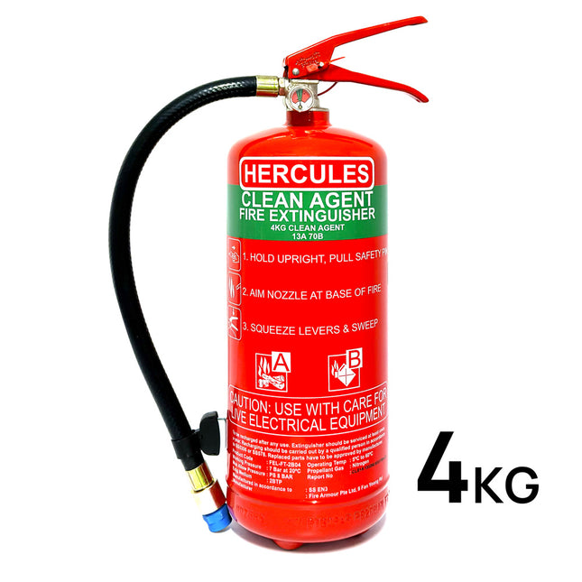 4KG 2BTP Clean Agent Fire Extinguisher