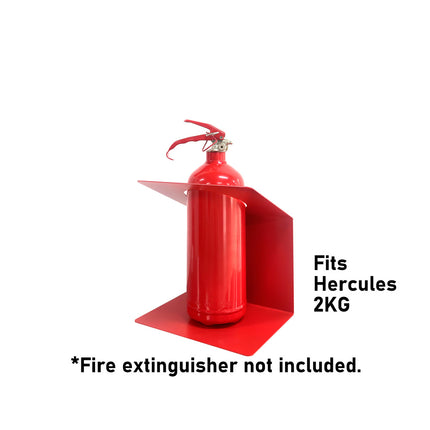 Red Fire Extinguisher Stand