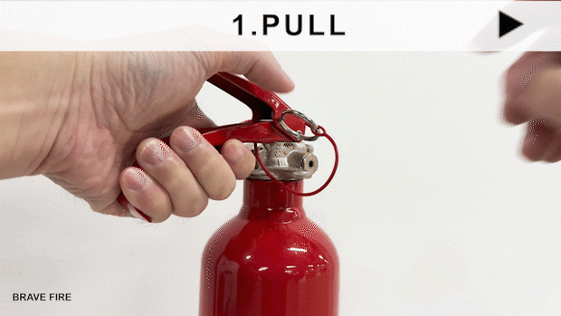 Brave Fire Protection 4KG 2BTP Clean Agent Fire Extinguisher – Brave Fire