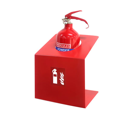 Red Fire Extinguisher Stand
